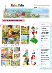 English Worksheet: Fairy Tales