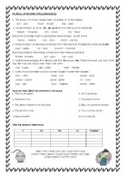 English Worksheet: Plurals