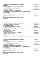 English Worksheet: Exercice futur will/be going to