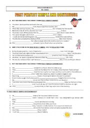 English Worksheet: Past Perfect Simple VS Past Perfect Continuous