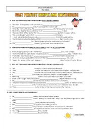 English Worksheet: Past Perfect Simple VS Past Perfect Continuous