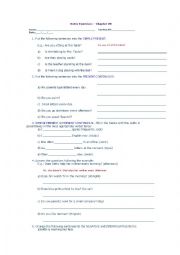 English Worksheet: SIMPLE PRESENT, PRESENT CONTINUOUS, SIMPLE PRESENT or PRESENT CONTINUOUS