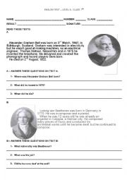 English Worksheet: Past Simple