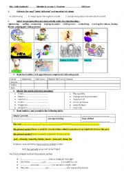 English Worksheet: module 4: Lesson3: Tourism