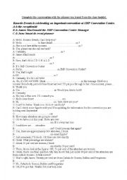 English Worksheet: Talking on the phone