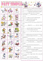 English Worksheet: Past Simple (irregular verbs)