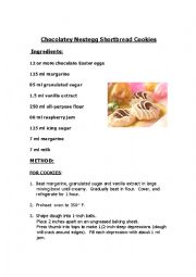 English Worksheet: Easter Cookies