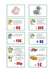 English Worksheet: The Good Life Game - part 2