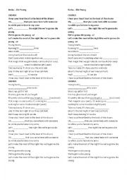 Kesha -  Die Young Song worksheet