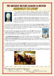 Great Military Leaders in History: Alixander the Great