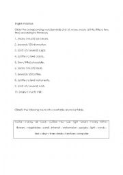 English Worksheet: practice