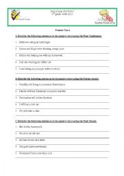 English Worksheet: Passive Voice Exercises 2