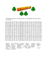 English Worksheet: SAINT PATRICKS DAY