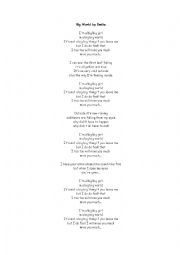 English Worksheet: emilia big world