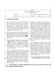 English Worksheet: Erin Brockovich intermediate test