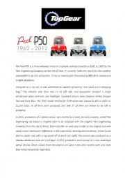 English Worksheet: Conditionals through Top Gear - Worlds smallest car (Peel P50) episode