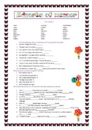 English Worksheet: Adverbs of manner