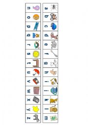 English Worksheet: alphabet_strip