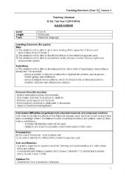 English Worksheet: Julius Caesar (Rhetorical Language)