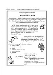 English Worksheet: Advertisement