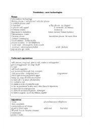 English Worksheet: vocabulary addictions