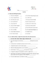 English Worksheet: Dating