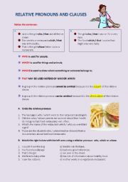 Relative Pronouns and Clauses