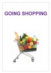 English Worksheet: Going shopping