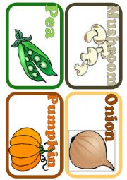 English Worksheet: Vegetables set 2