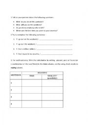 English Worksheet: Review of Conditional Sentences