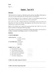 English Worksheet: English Tes