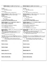 English Worksheet: Position of Adverbs (Part 1)