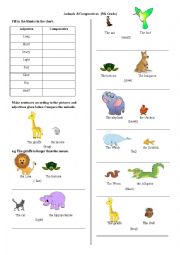 animals-comparatives