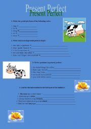 English Worksheet: Present Perfect