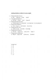 English Worksheet: Banking worksheet