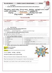 English Worksheet: Lesson 2 internet shopping 