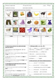 market day 7th f remedial activities