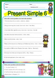 Present SImple 6