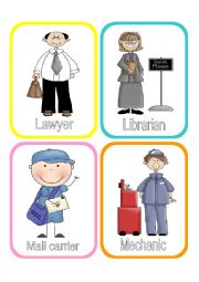 English Worksheet: Jobs / Occupations / Professions SET 3