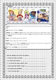 English Worksheet: READNG