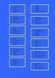 English Worksheet: Board Game: Team Speaking Activity