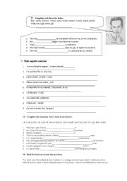 English Worksheet: the tree machine  ii