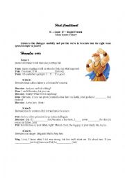 English Worksheet: Hercules - First conditional