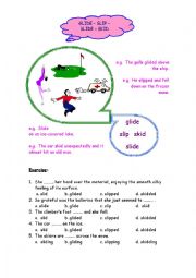 English Worksheet: confusing words