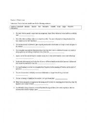 English Worksheet: Writers tone and purpose