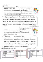 English Worksheet: Grammar