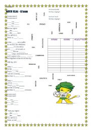 English Worksheet: song