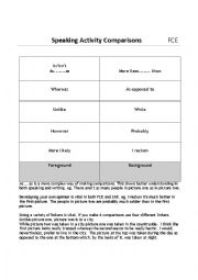 English Worksheet: FCE Speaking part 2 Grab activity 