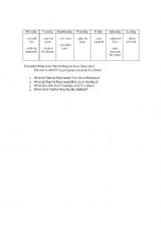 English Worksheet: Simple present tense
