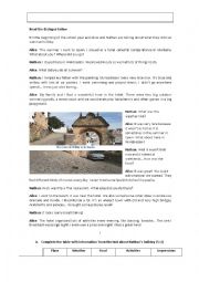 English Worksheet: Holidays